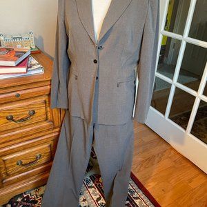 Tahari (Arthur S. Levine) charcoal grey colored suit, size 12